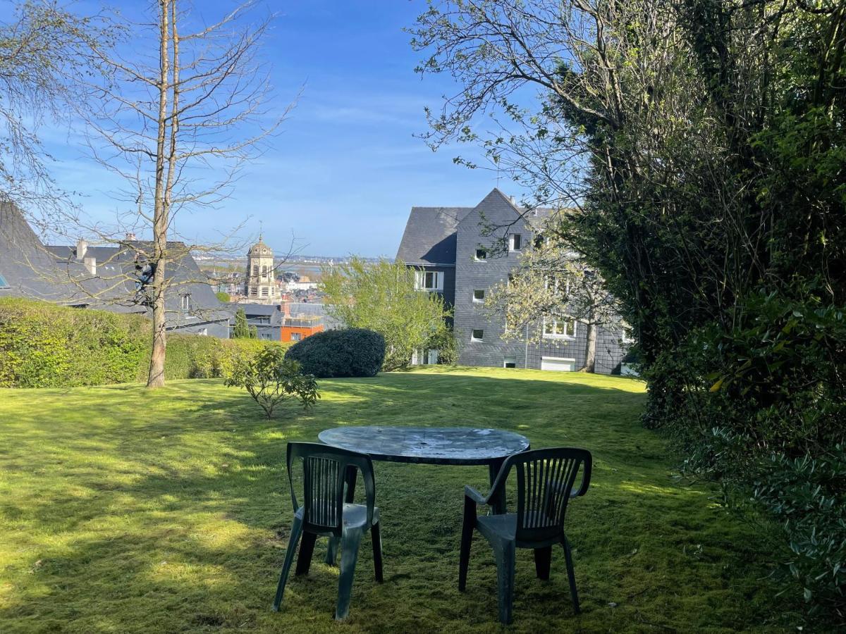 Ferienwohnung Vue Sur Seine Et Honfleur Exterior foto